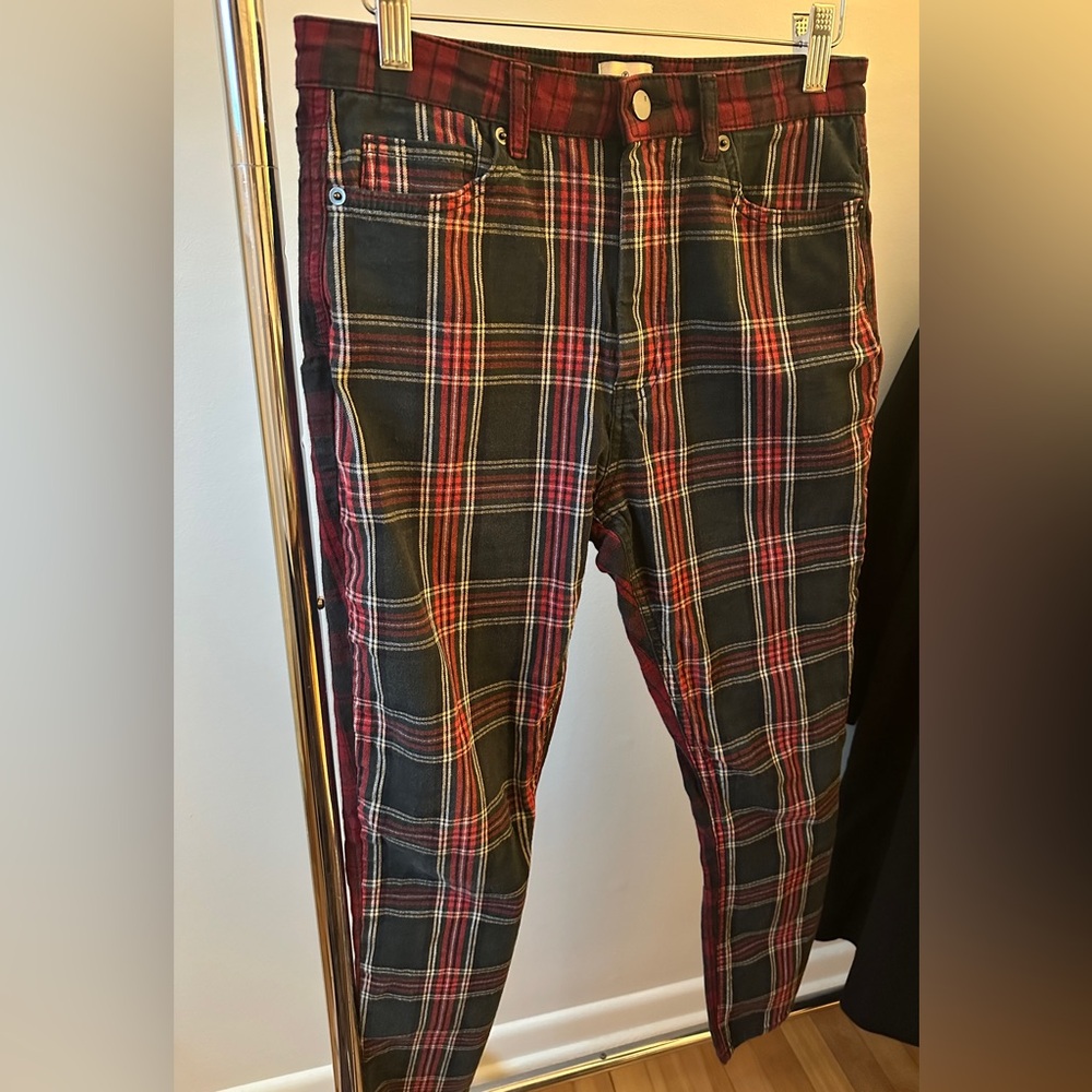 French Connection plaid pants sz.6 - Picture 2 of 7